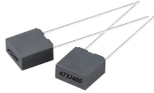 UL Fireproof Polyester Film Box Type Capacitor Anti Isolasi