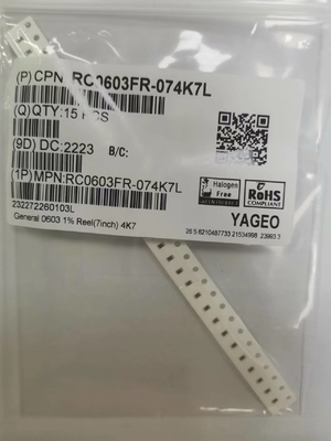 Tujuan Umum 4007Ω 0603 Chip Resistor Film Tebal ± 5% Toleransi Resistansi