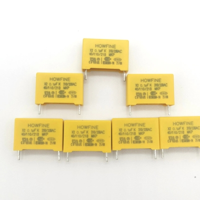 Safety Capacitor 0.1uF/275V/310V digunakan untuk cross-the-line