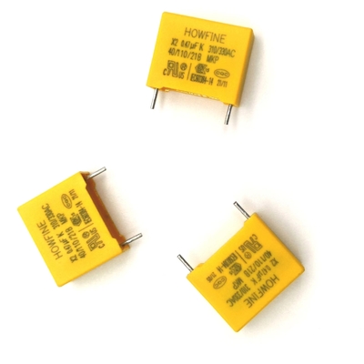 Pengurangan tegangan kapasitor MPX 474K 310VAC P15mm L4mm