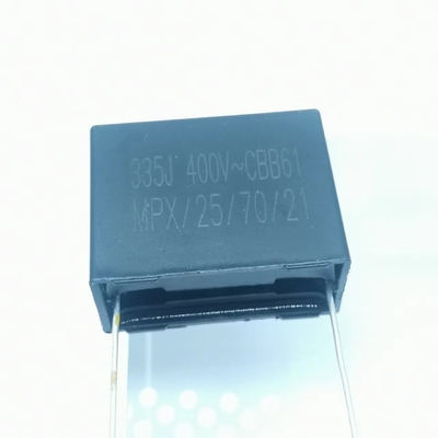 Kualitas tinggi baru menjalankan kapasitor CBB61 335J/400V P20mm