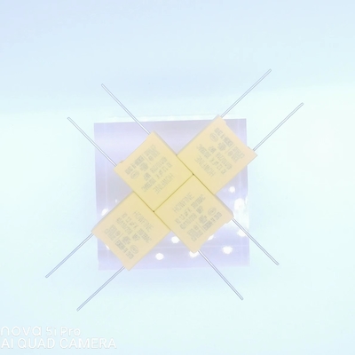 Kapasitor Pengaman Polypropylene X2 Metallized 125K 310V Warna Kuning