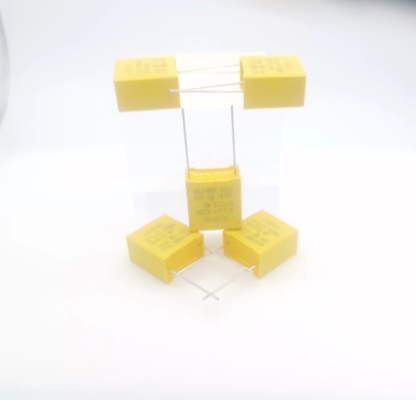 Kapasitor Pengaman Polypropylene X2 Metallized 125K 310V Warna Kuning