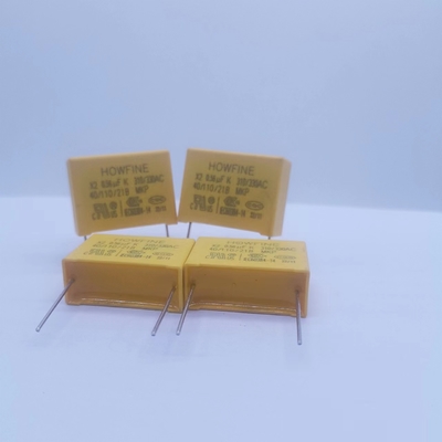 Kapasitor Pengaman Warna Kuning MPX-X2 0,56UF 310V-330V P22.5MM