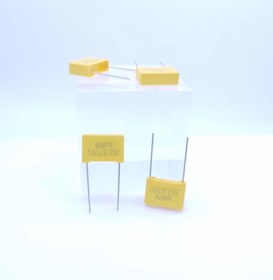 563J / 630V P15mm Kapasitor Resonansi Film Polypropylene Metalisasi