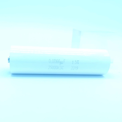 25K Radial Metallic Film Capacitor Kekuatan Dielektrik Tinggi Dengan UL / CQC / ROHS