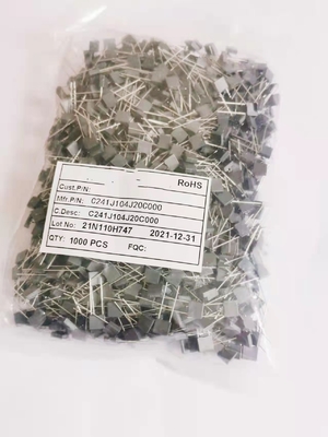 Serbaguna 100nf Polyester Film Box Type Capacitor Flame Retardant