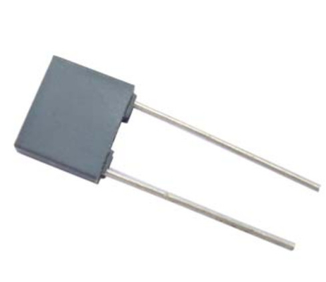 100V Stable Grey Polyester Film Box Type Capacitor Voltage Proof