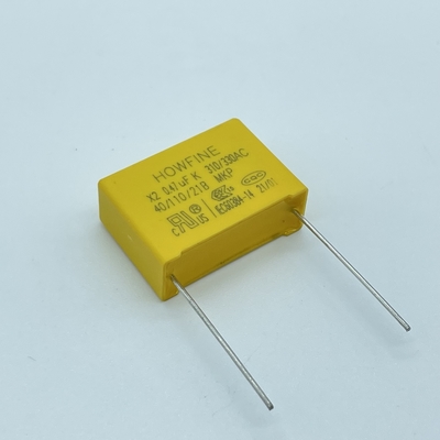 Stable Box Type Metalized Film Capacitor Anti korosi MKP X2