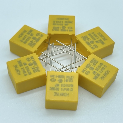 Tegangan Bukti MPX MKP X2 Capacitor, 0.47UF Metalized Plastic Film Capacitor