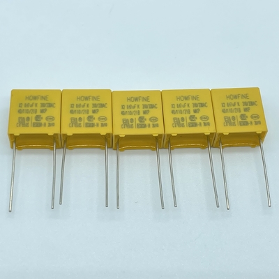 Tegangan Bukti MPX MKP X2 Capacitor, 0.47UF Metalized Plastic Film Capacitor