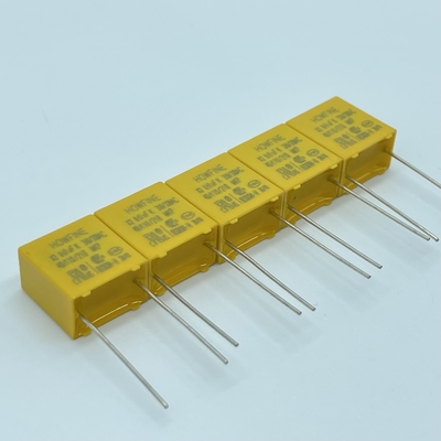 Tegangan Bukti MPX MKP X2 Capacitor, 0.47UF Metalized Plastic Film Capacitor